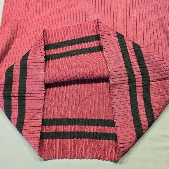 XOXO Purple Knit Maxi Dress NEW Sleeveless Pencil Ruffled Halter Neck Women's XL - Picture 6 of 10